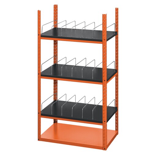 Modul Chemie Unterteil 1000x542,5x364 mm, montiert, orange
